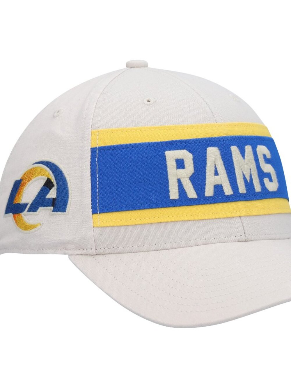 Men S 47 Cream Los Angeles Rams Crossroad MVP Adjustable Hat